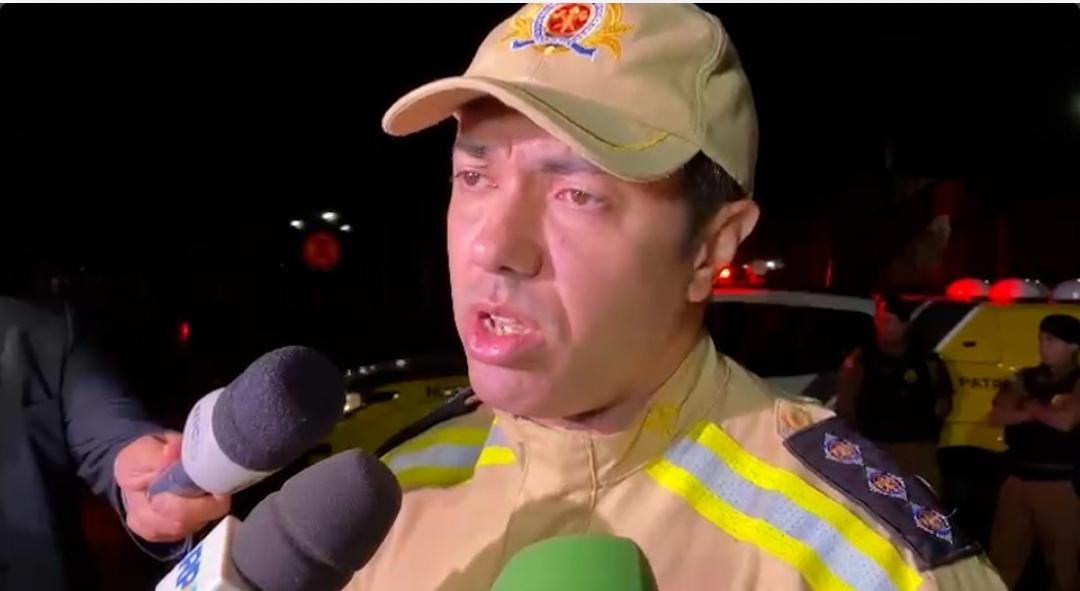 ‘É uma corrida contra o tempo” diz capitão do Corpo de Bombeiros em atendimento à explosão em cooperativa