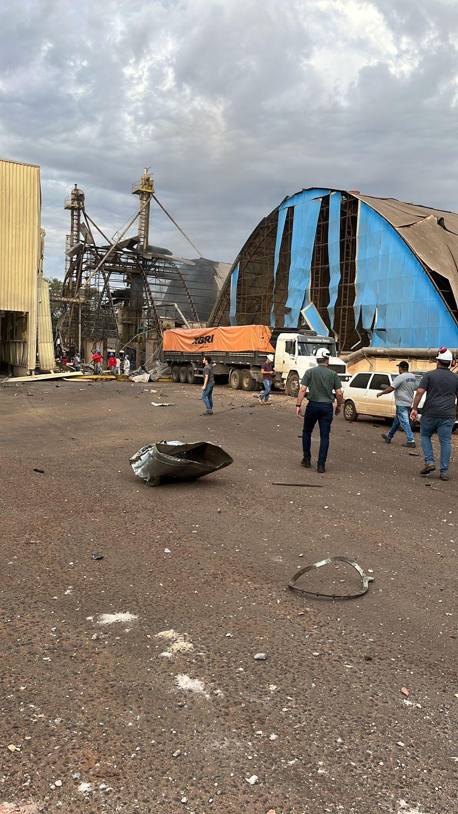 URGENTE: Forte explosão em cooperativa de Palotina.