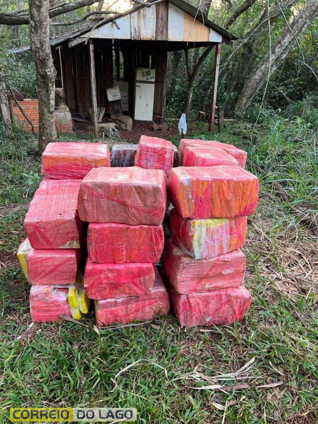 Polícia Federal e Polícia Civil apreendem mais de 600 kg de maconha em Santa Helena