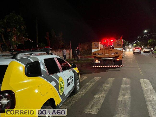 Residência onde policial militar foi morto é incendiada em Santa Helena