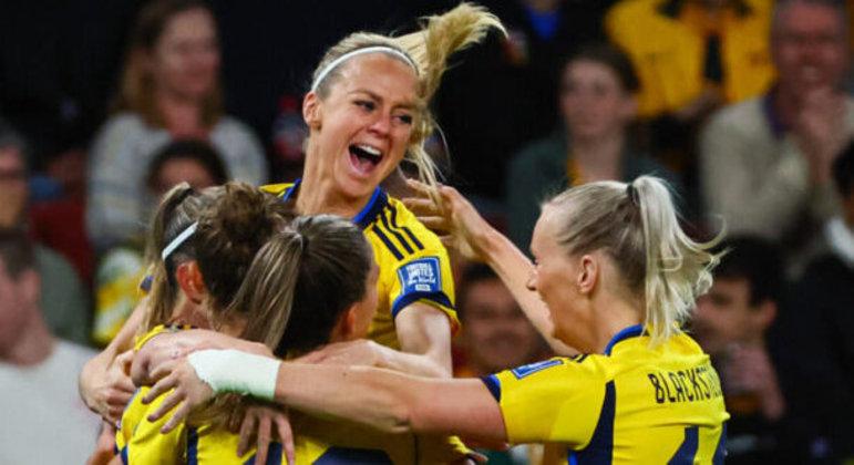 Suécia ganha da Austrália e termina em terceiro lugar na Copa do Mundo Feminina