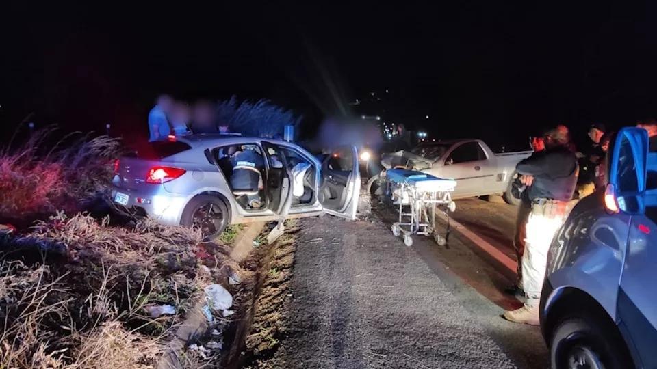 Acidente no interior do PR deixa cinco vítimas em estado grave