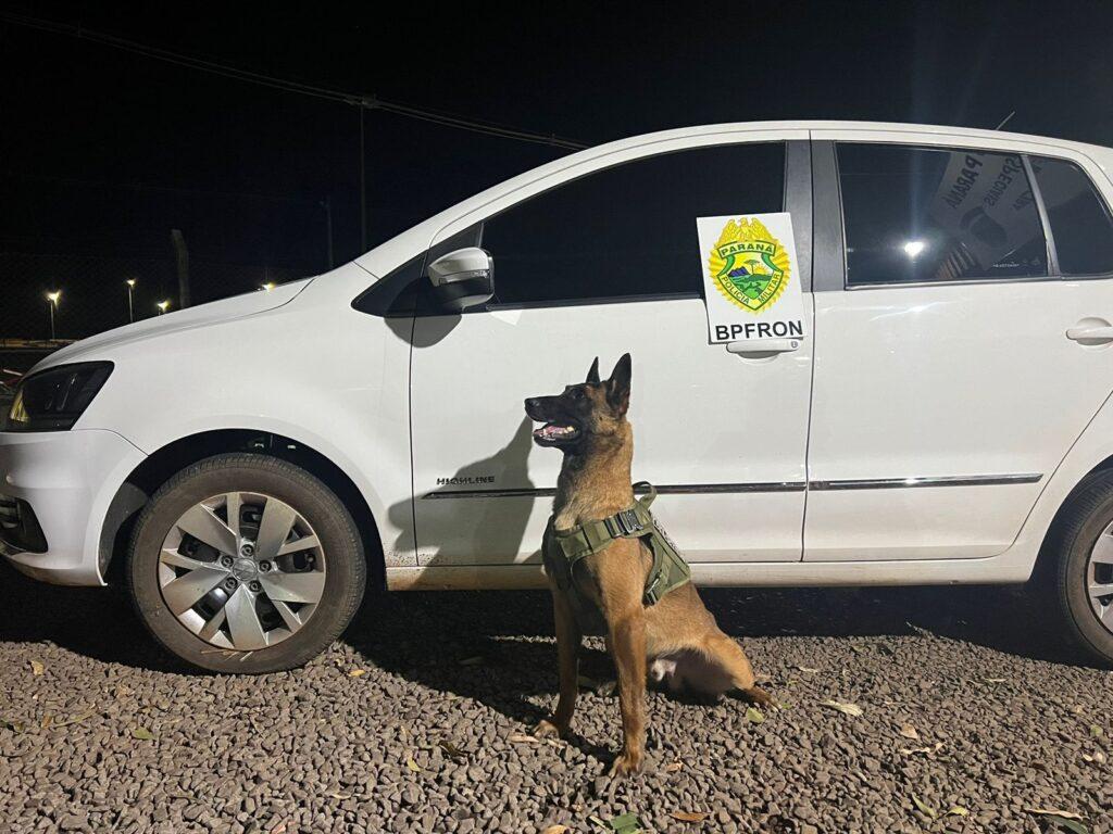 BPFron recupera em Pato Bragado veículo roubado em Araucária