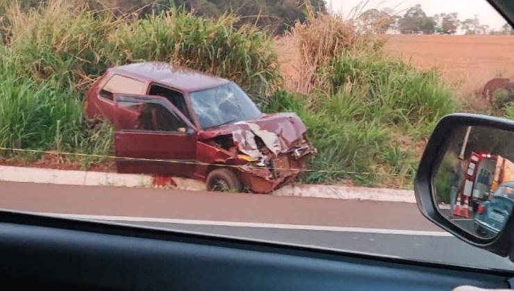Homem morre em grave acidente na BR-163 entre Marechal Rondon e Mercedes
