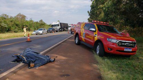 Motociclista morre após grave acidente na BR-369