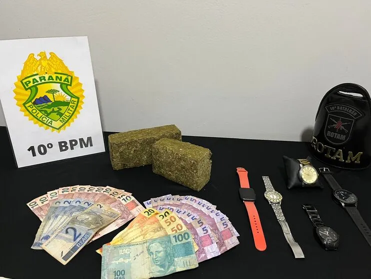 No Paraná, Bandidos furtam relógios e picanha