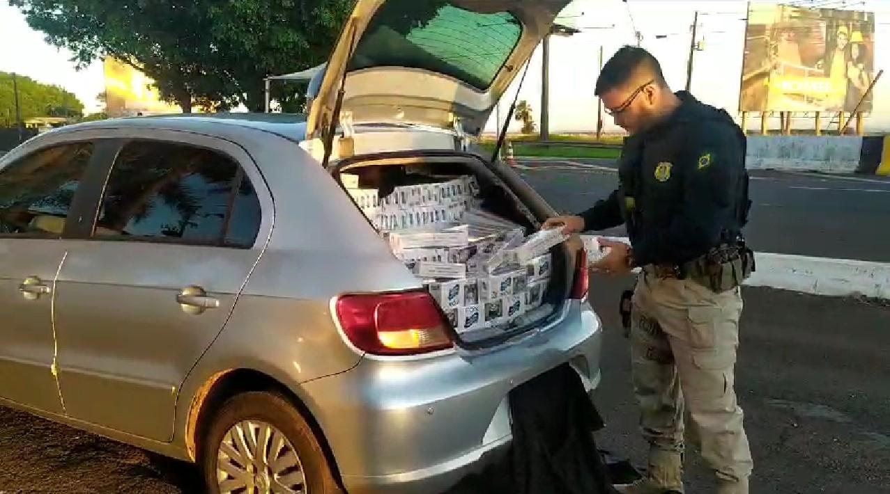 Noite agitada: PRF apreende cargas de eletrônicos, cigarros e maconha em intervalo de 8h em Santa Terezinha de Itaipu