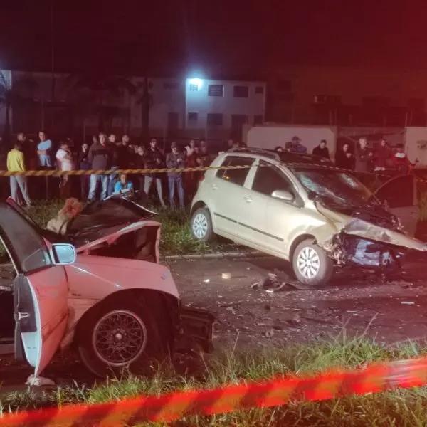Primas morrem em colisão frontal na PR-218