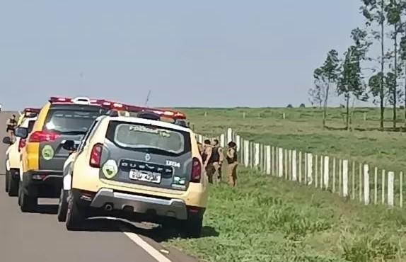 Suspeito de participação em morte de PM morre em confronto com a Rotam na PR-082