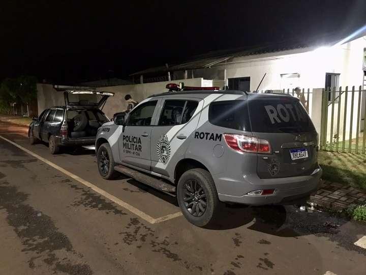 Ação da ROTAM resulta na apreensão de contrabando em Santa Tereza do Oeste