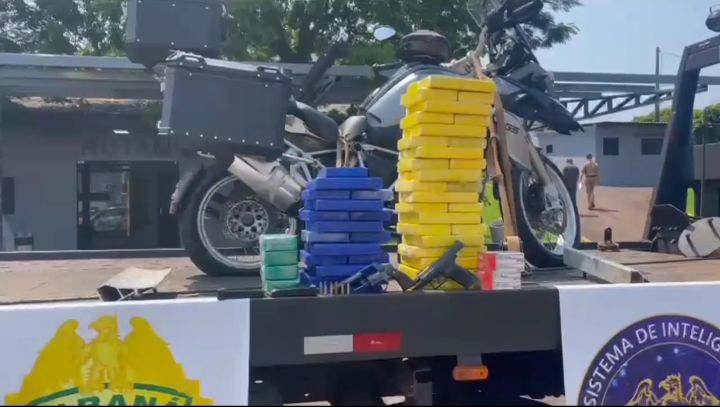Casal é preso com 70Kg de cocaína e crack pela PM de Toledo, na PR-317