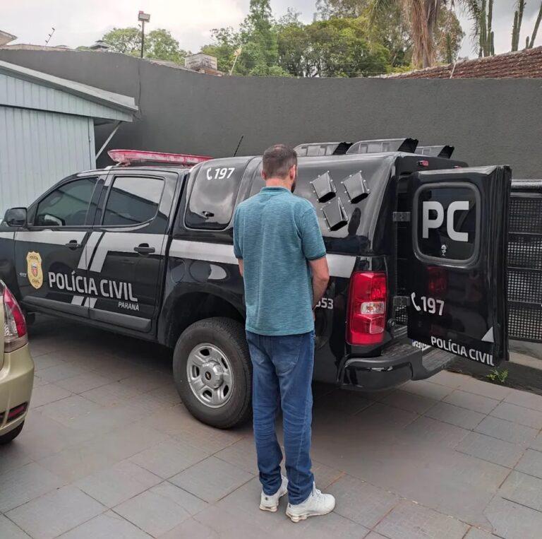 Marido que matou esposa com um facada no Paraná, é preso durante operação