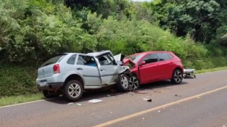 Mulher morre em grave acidente na PR-281, interior do Paraná
