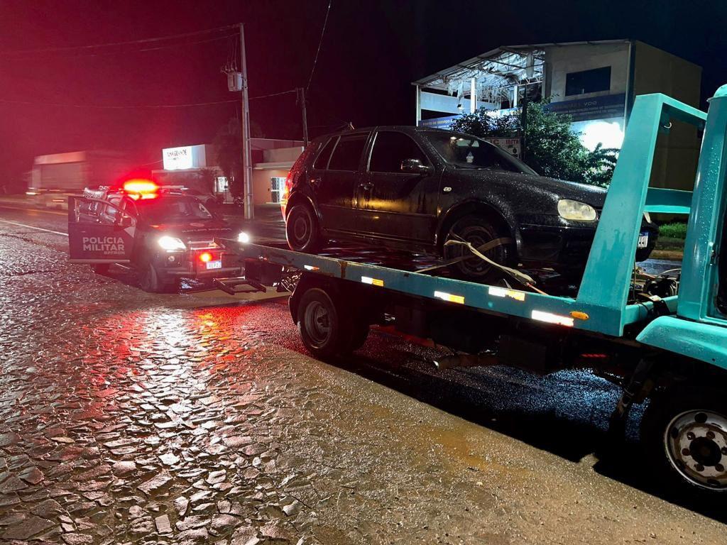 BPFRON intercepta contrabando de pneus na BR-163 em Guaíra - PR