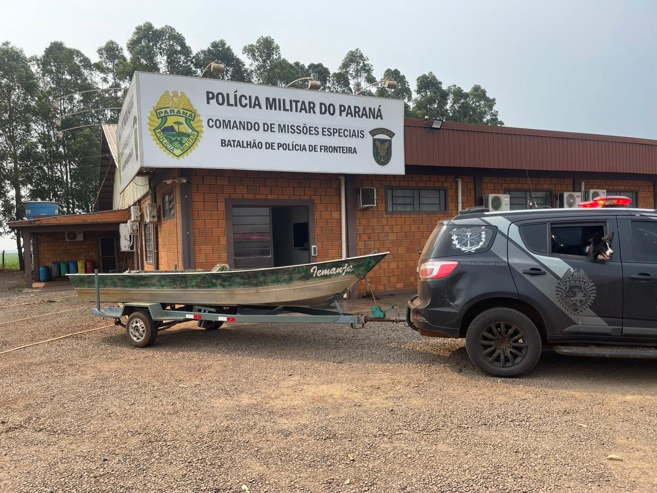 BPFRON recupera em Marechal Cândido Rondon-PR carretinha furtada em Palotina-PR