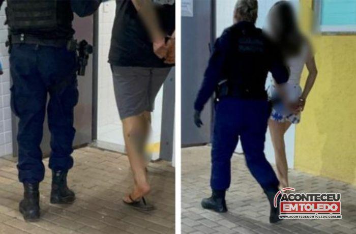 Casal que teria ajudado em fuga de foragido é preso com arma de fogo