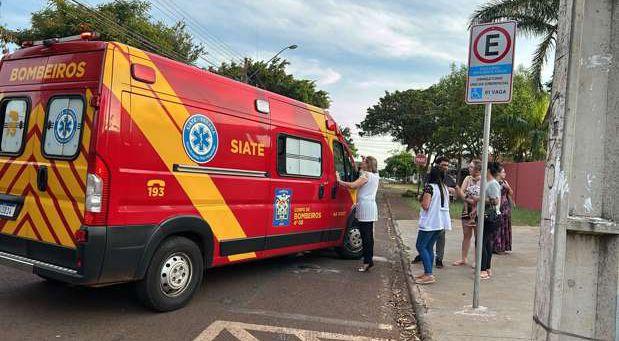 Em Cascavel: Criança de 11 anos é atropelada ao sair da aula