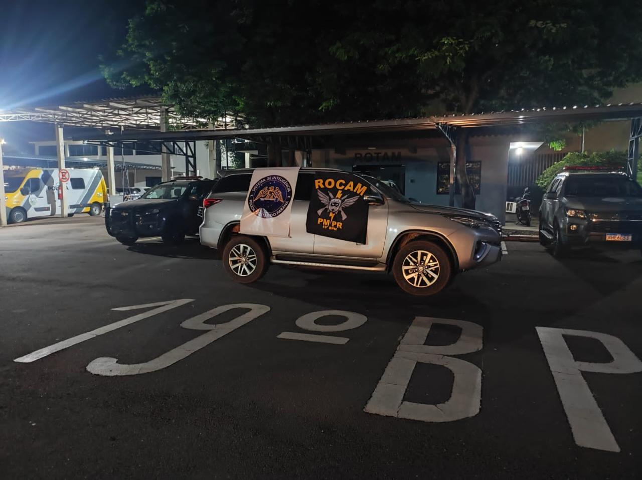 Em operação integrada, equipes do 19° BPM de Toledo, recuperam veículo com alerta de furto