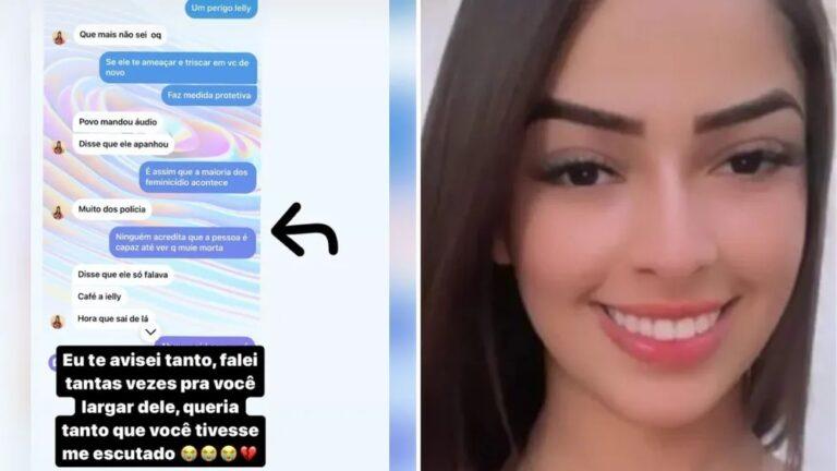 Jovem que filmou a própria morte foi ameaçada pelo namorado