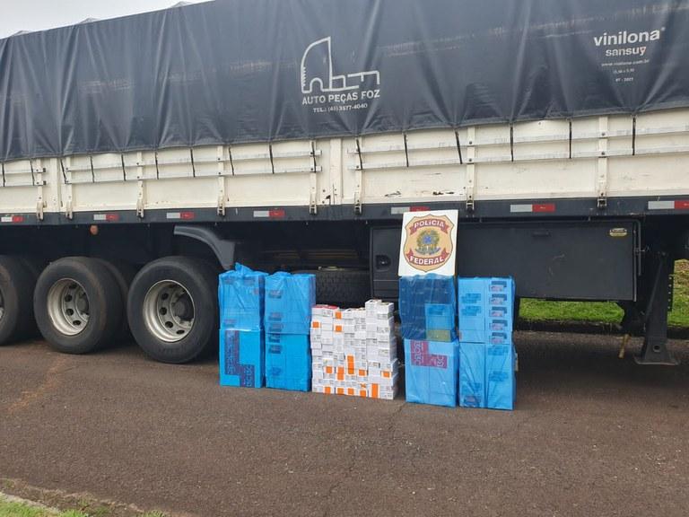 PF apreende celulares contrabandeados