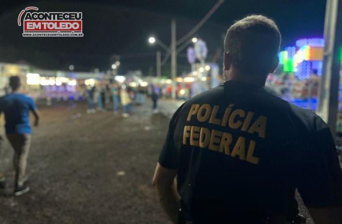 PF realiza fiscalização de segurança privada em Exposição em São Miguel do Iguaçu