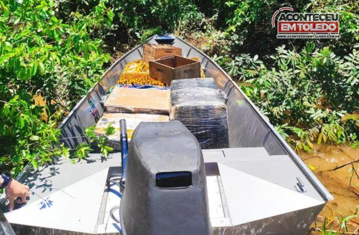 Ação interagências apreende produtos contrabandeados do PY