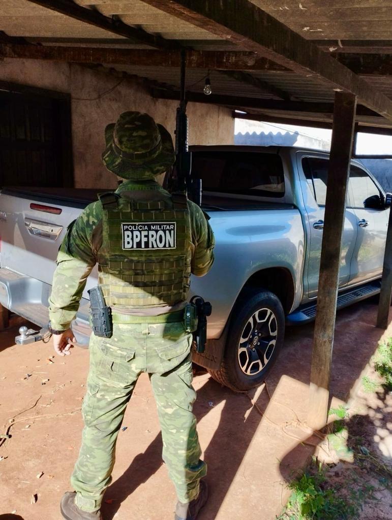 BPFRON recupera caminhonete furtada em Terra Roxa - PR
