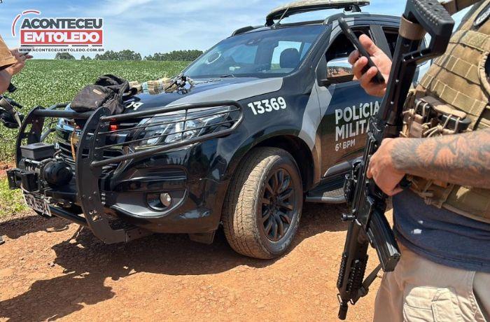 Dupla é presa após assalto a banco, em Cascavel