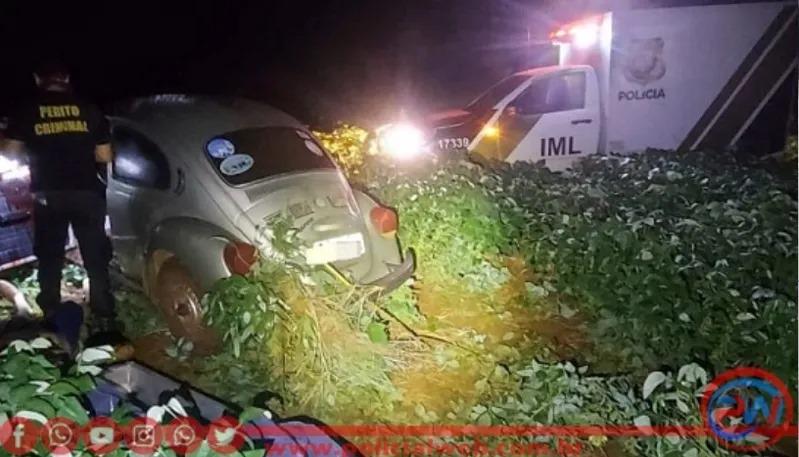 Homem é encontrado morto com tiro na cabeça em Fusca, na PR-474