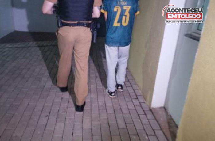 Homem joga tijolos na casa da cunhada e acaba preso, no Paraná