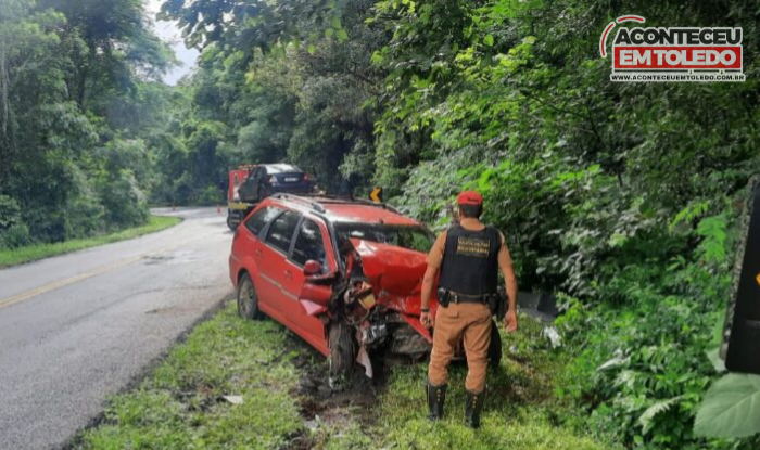 Grave Acidente na PR-317, oito pessoas ficam gravemente feridas em Toledo