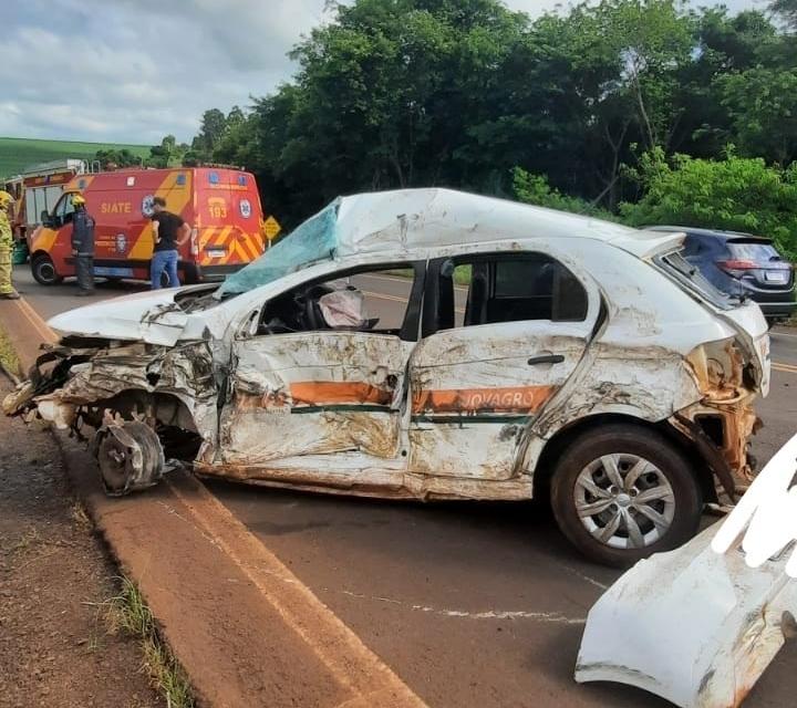 Motorista de caminhão, envolvido em acidente em Palotina é detido por embriaguez ao volante