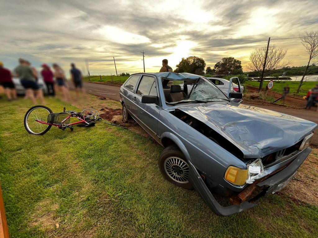 Nova Santa Rosa: Condutor que atropelou e matou ciclista foi preso na manhã de hoje