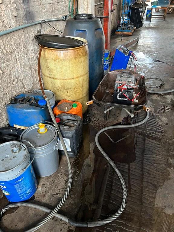PF apreende mais de mil litros de combustível contrabandeado em Foz do Iguaçu/PR