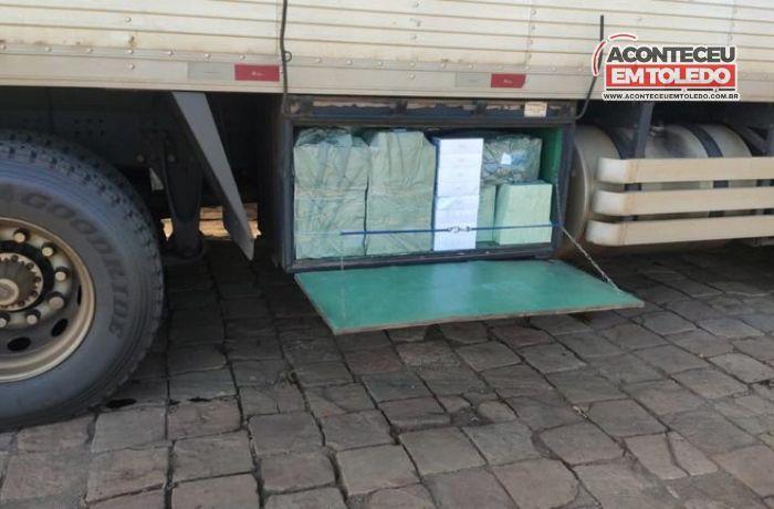 PF e PM prendem três em flagrante por contrabando de produtos do Paraguai