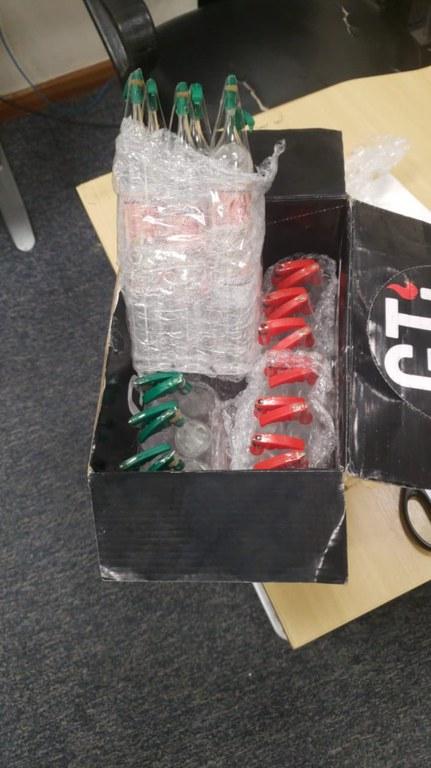 PF prende homem que enviou quatro granadas pelos Correios