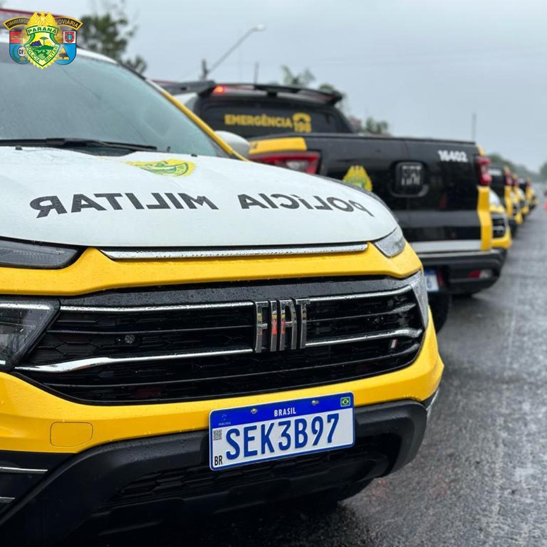 PMPR/BPRV – BATALHÃO RECEBE NOVAS VIATURAS PARA REFORÇO NAS RODOVIAS ESTADUAIS