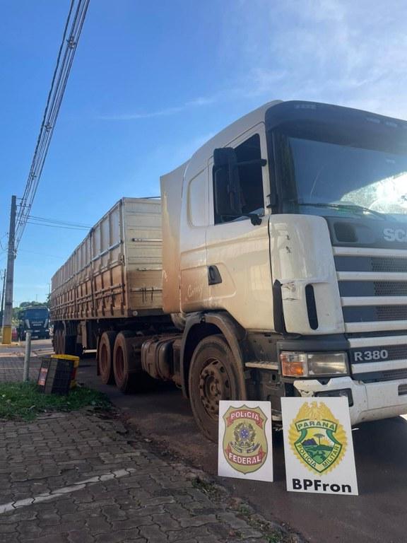 Terra Roxa - PF e BPFron prendem homem por contrabando de cigarros