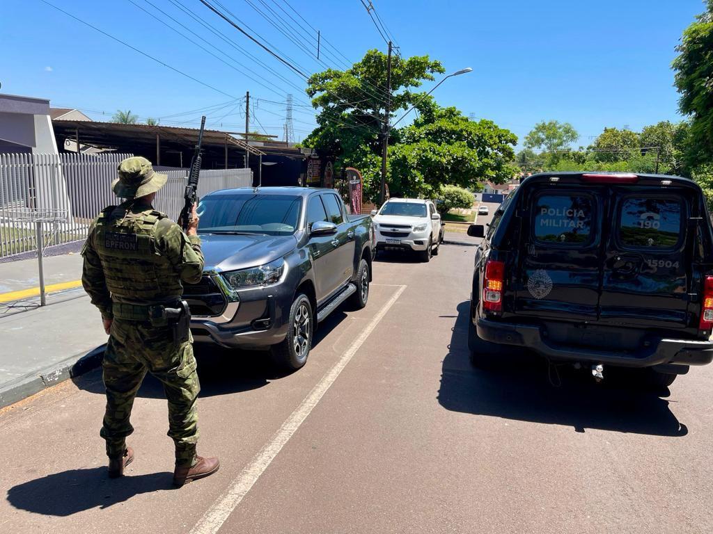 BPFRON e Polícia Federal recuperam em Guaíra-PR veículo furtado