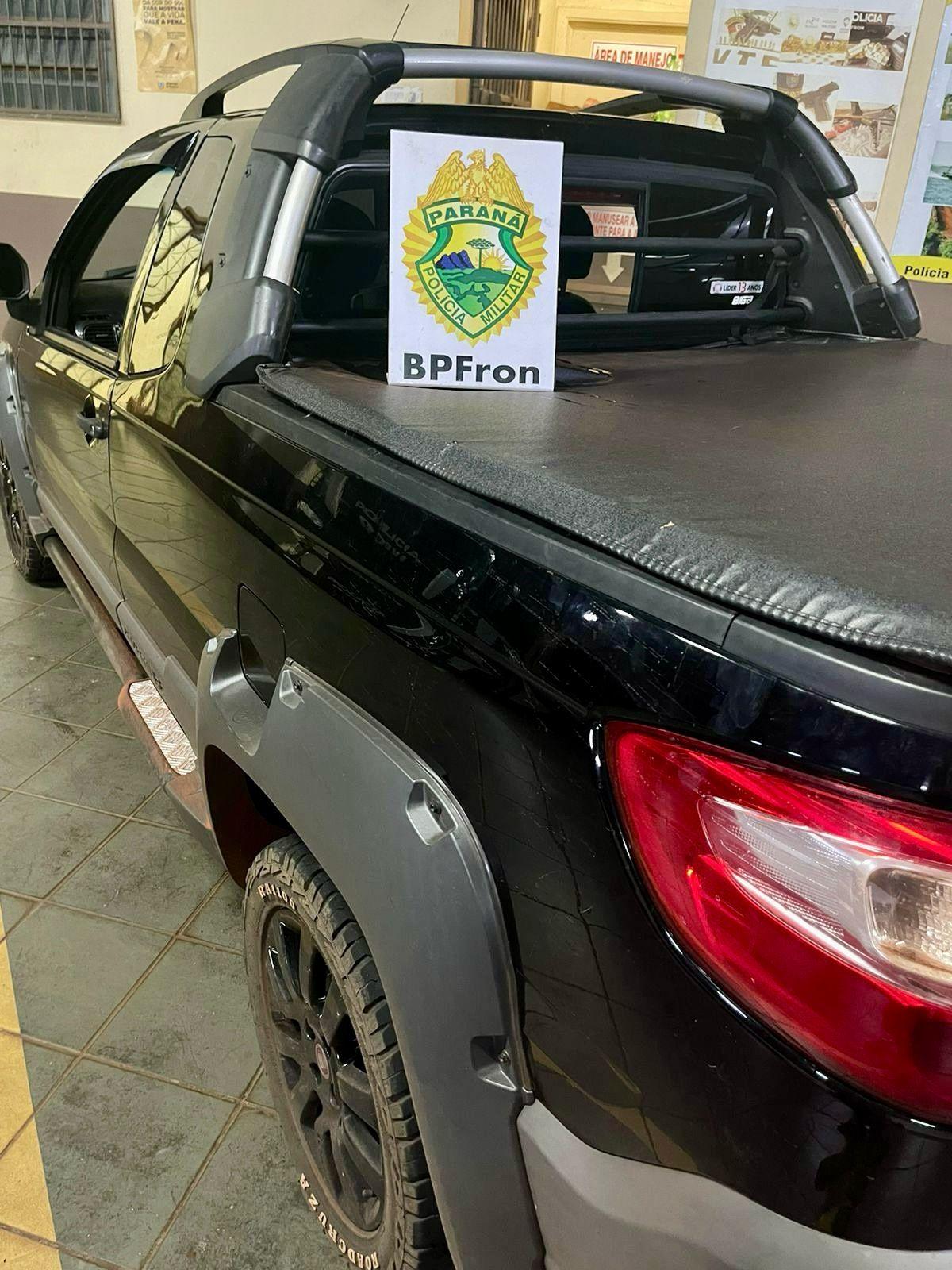 BPFRON recupera veículo furtado em São Paulo-SP em posse de menor de idade em Guaíra- PR