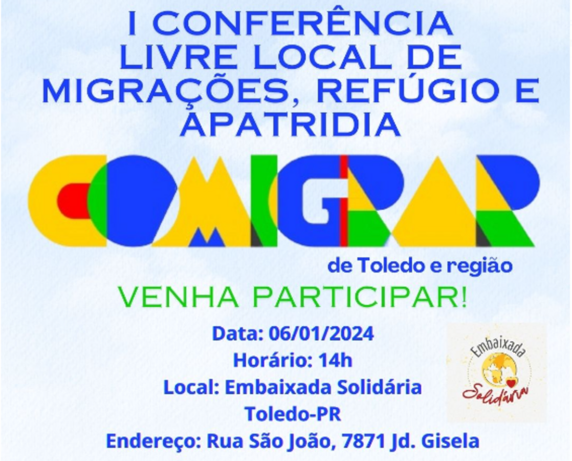 Conferência discute sobre migrantes, refugiados e apátridas