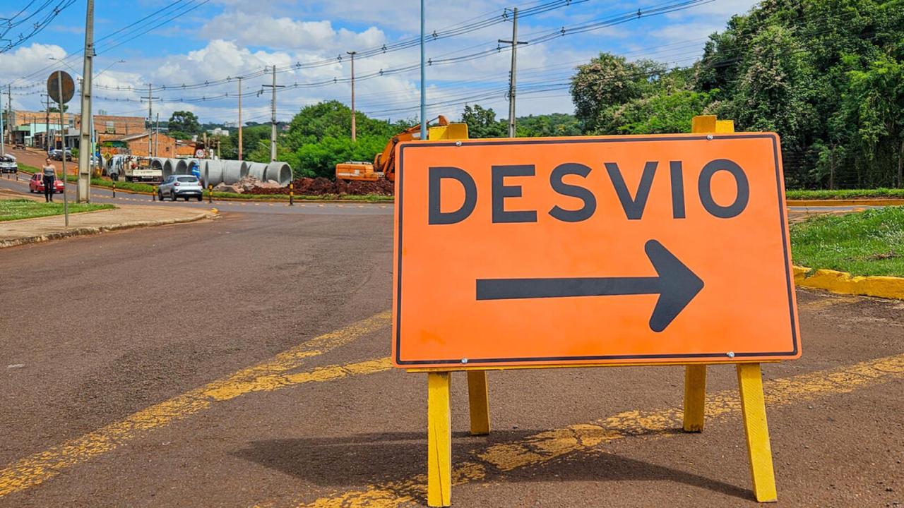 Governo municipal define rotas alternativas durante obras em ponte na Maripá