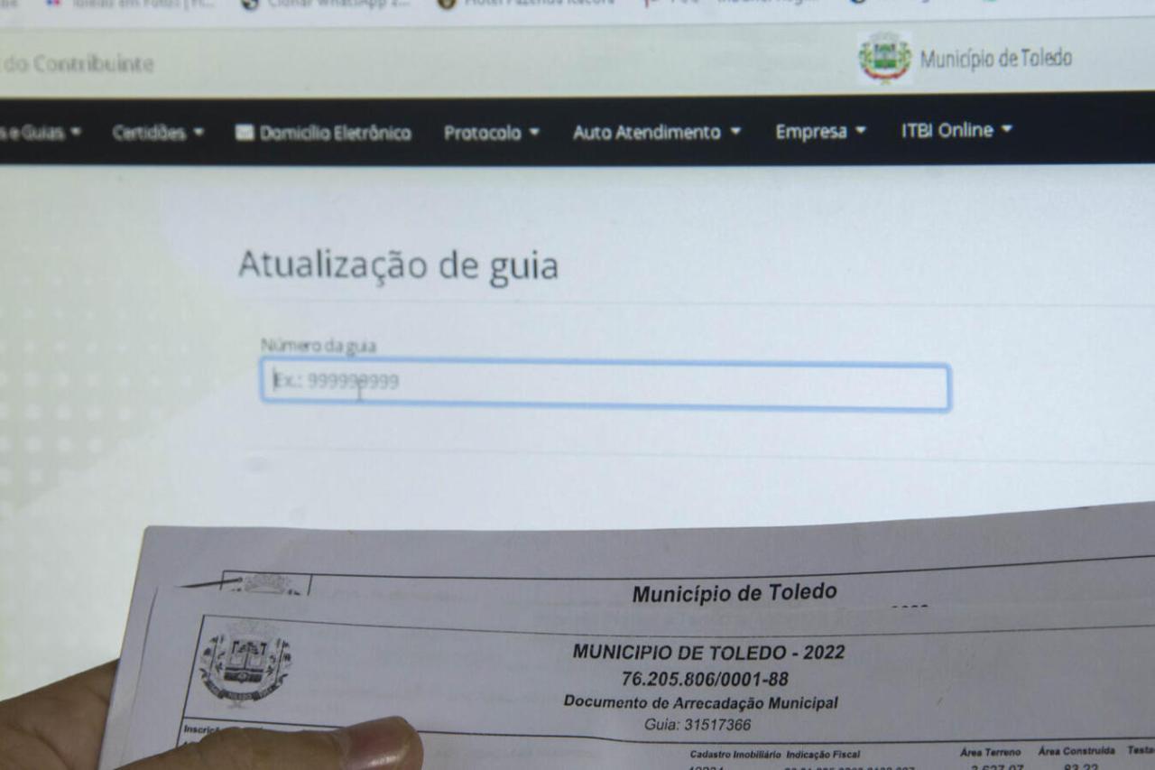 Guias vencidas devem ser atualizadas na prefeitura ou no portal do município