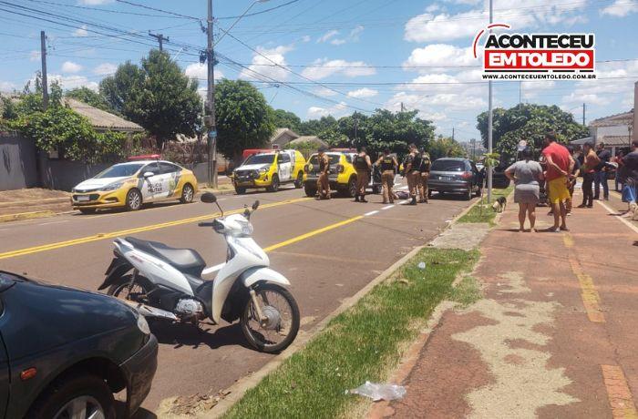 Jovem é baleado no Jardim Europa, após fuga da PM