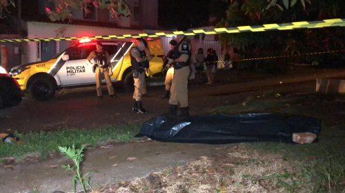 Jovem é executado e dois são baleados na madrugada deste sábado em Cascavel; O crime ocorreu no bairro Sanga Funda