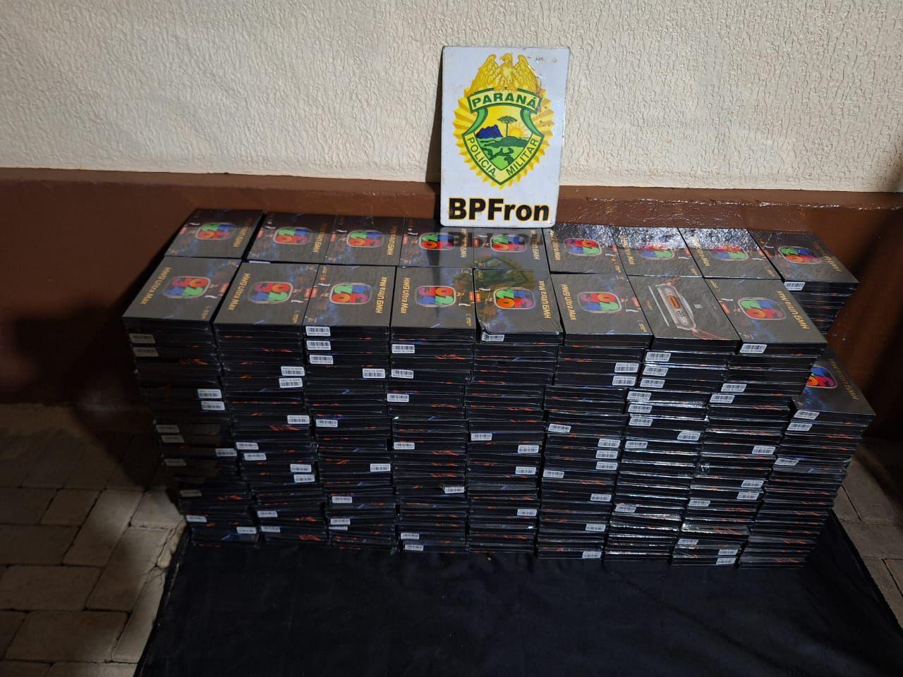 Medianeira-PR -  BPFRON apreende produtos estrangeiros