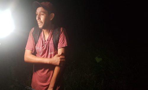 Pescador se perde em meio a mata na BR-467 e é resgatado pelo Corpo de Bombeiros