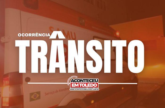 PM de Toledo atende duas ocorrências de trânsito