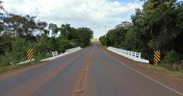 Ponte entre Jesuítas e Iracema do Oeste na PR 239 é totalmente interditada