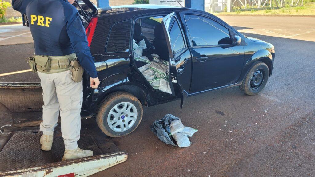 PRF apreende quase 400 quilos de agrotóxicos contrabandeados em Guaíra